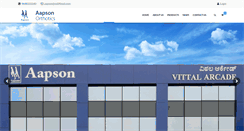 Desktop Screenshot of aapson.com